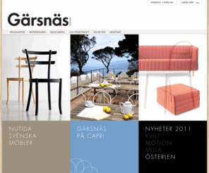 garsnas.se: Gärsnäs - Hem
Contemporary Swedish Furniture