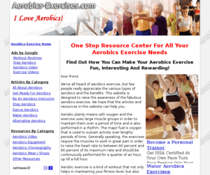 aerobics-exercises.com: Aerobics Exercise | Aerobics Fitness
One Stop Resource Center For All Your Aerobics Exercise Needs. Articles And More.