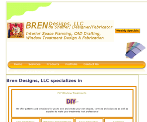 curtaindraperypatterns.com: Bren Designs - Window Treatments, Drapery Patterns, Faux Finishing, and more
