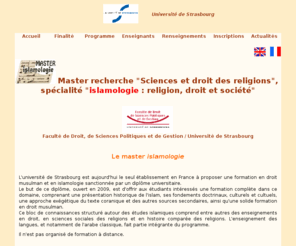 islamologie-strasbourg.info: Master islamologie - Strasbourg
Master en islamologie