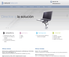 cdd-navtelecom.com: Natural Telecom
Natural Telecom diseño web y programación en elche