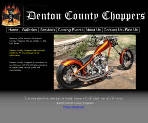 dentoncountychoppers.com: Denton County Choppers
Denton County Choppers Web Site