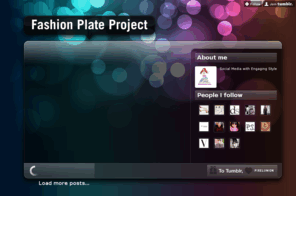 fashionplateproject.com: Fashion Plate Project
Social Media with Engaging Style