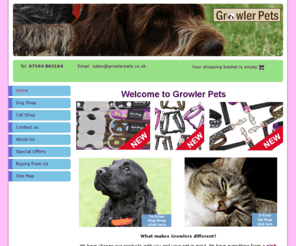 growlerpets.co.uk: Online Pet Shop | Designer Dog Collars,  pink dog Lead, reflective dog collar Dog Tags, car dog harness | Growler Pets | UK
Growler Pets are the number one online pet shop for high quality pet accessories.  Buy Designer Dog Collars, car dog harness, reflective dog collar, red dingo, pink dog lead, pet tags, tips on engraving, cat collars and pet treats at Growler Pets, UK 