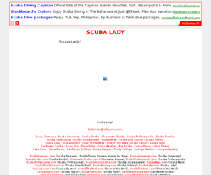 scubalady.com: Scuba Lady
Scuba Lady!