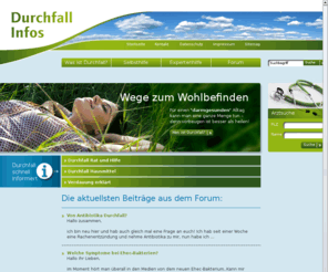 durchfall-infos.de: Durchfall - Durchfall Hausmittel & Verdauung Infos
Hilfreiche Tipps zur Vorbeugung von Durchfall, zum richtigen Umgang bei Durchfall und zur Verdauung. Hier erhalten Sie viele Infos zum Thema Durchfall