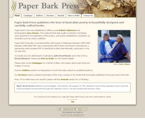 paperbarkpress.com: Paper Bark Press: Australian Poetry
 