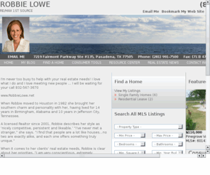 robbielowe.net: Robbie Lowe
Robbie Lowe - top producing Realtor in the Houston Texas metropolitan area.