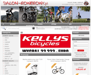 salon-rowerowy.com: Arta Salon Rowerowy od 1992 roku | sklep rowerowy, rowery, górskie, trekkingowe, miejskie, szosowe, crossowe, bmx, części, akcesoria, Jelenia Góra, Kellys, Kross, Merida, Mongoose, Electra, Hello Kitty
Arta Salon Rowerowy działa od 1992 r. Nasza firma to głównie pracownicy – pasjonaci sportów rowerowych, dla których klient i jego potrzeby są najważniejsze i to dla Nich oferujemy rowery, akcesoria i części znanych producentów w najlepszych cenach.