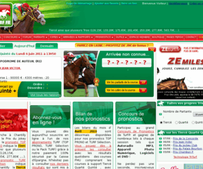 turf-fr.com: TURF : course pmu pronostics resultats
Pronostics PMU, Arrivées résultats et rapports des courses PMU en France. Concours de pronostics, forum, cotes, partants etc... Tout sur les courses Hippiques en France.