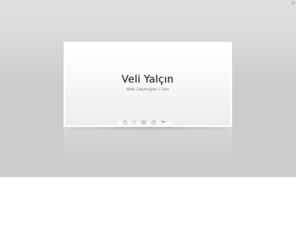 veliyalcin.com: Veli Yalçın / Web Developer / Seo
Veli Yalçın kişisel web sitesidir.