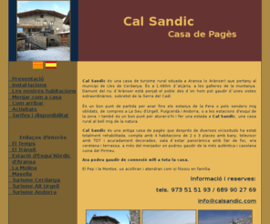 calsandic.com: Cal Sandic - Presentació
