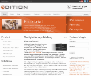 edition-on.net: eDition - Digital publishing platform - Digital publications
Digital eDition-on.net