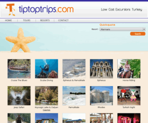 tiptoptrips.com: Coach Trips and Leisure Activities Excursions Daily Tours Marmaris Icmeler Turkey
Our Website will be accessible only for the B2B Partners.Coach Trips and Leisure Activities in TURKEY.All type of daily tours and excursions.