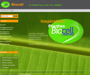 biocell-france.com: Biocell
Biocell Sarl-La Beauté au coeur du Végétal