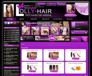 lollyhair.hu: Lolly-Hair Webáruház| póthaj, európai haj, indiai haj, csatos póthaj
I.osztályú, prémium minőségű, 100%-ban emberi, válogatott póthajak webáruháza. Gyönyörű európai hajak és indiai hajak, csatos póthajak széles választékban.