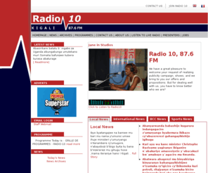 radio10.biz: Radio10 Kigali - 87.6 FM
