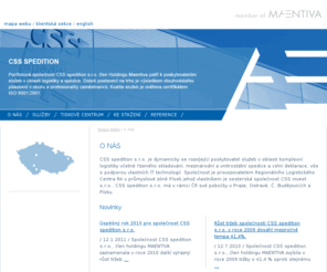 css-gcr.com: CSS spedition - MAENTIVA | O nás
O společnosti CSS spedition s.r.o.