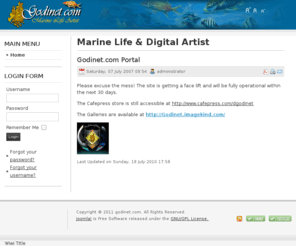 godinet.com: Marine Life & Digital Artist
d-godinet fine art and digital art