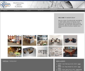 nansengroup.net: Nansen Group - Professional Library Planning, Library design, Space planning
Professional library planning. Services include: space planning and blueprints, CAD design and equipment plans, equipment schedules and specifications, furniture and shelving estimates, layout and configuration expertise.