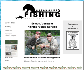 catamountfishing.com: Catamount Fishing Adventures, Stowe Vermont Fishing, Vermont Fly Fishing Guided Tours, Vermont Fishing
