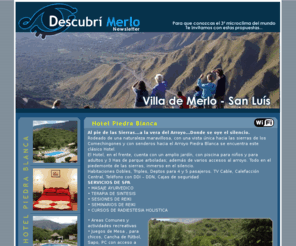 descubrimerlo.com.ar: Villa de Merlo, San Luis, Hoteles, Cabañas, Alojamientos, fotos, servicios, casas de alquiler, microclima
Alojamientos Seleccionados con Promos Unicas Entra;, Elegi tu lugar en Villa de Merlo, San Luis, Argentina