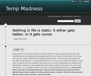 fieryirishrose.com: Temp Madness
