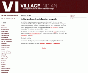 villageindian.com: Village Indian
Life in the East Village