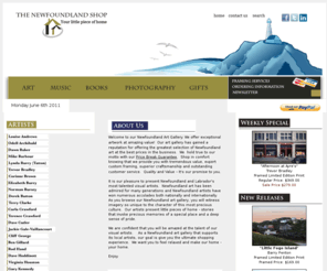 newfoundlandprints.com: Newfoundland Art Gallery and Cultural Shops - The Newfoundland Shop -
Newfoundland art, books, photography, and unique cultural gifts!