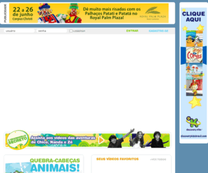discoverykidsbrasil.com: Discovery Kids Brasil
Site oficial do canal no Brasil, com vários temas de interesse, programação, jogos, vídeos, e atividades