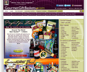 gourmeygiftbasket.com: Gift Baskets | Gourmet Gift Baskets | Wine Gift Baskets | Fruit Baskets
Gourmet Gift Baskets for every occasion.  Fast delivery for Corporate, Gourmet, Fruit and Wine Baskets.  Now shipping for Easter! Call toll free 1-866-842-1050