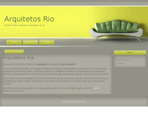 arquitetosrio.com: Arquitetos Rio - Os mais conceituados Arquitetos do Rio de Janeiro
Arquitetos Rio. Disponibilizamos informações sobre os Arquitetos mais famosos do Rio de Janeiro, para que você consiga realizar a construção dos seus sonhos.