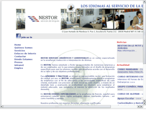 nestorservices.com: SERINA SERVICIOS DE INGENIERIA Y ARQUITECTURA S.L.
SERINA es una empresa de ingeniería de
sistemas  especializada en el
diseño, implantación , operación y
mantenimiento de sistemas de tecnología de la
información y comunicaciones