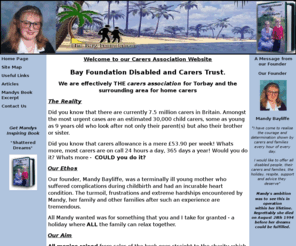 carersassociation.info: Carers Association - Help for Carers | Live in Carers
We are effectively THE carers association for Torbay and the surrounding area for home carers. We give help for carers, elderly carers and live in carers. We have an extensive list of websites to check that you are getting all the funds available to you.