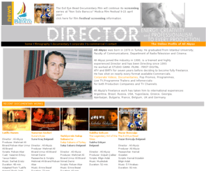 eesmedya.com: Ali Akyüz Freelance Turkish Documentary and Corporate Film Director
Ali Akyüz Freelance Turkish Documentary and Corporate Film Director