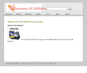mabattre.org: Välkommen
Startsida för webbplatsen. Webbplatsen är skapad med Sitoo Web.