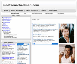 mostsearchedmen.com: Most Searched Men
an important number of images that includes  the most good-looking male actors that hollywood has ever had