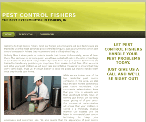 pestcontrolfishers.com: Pest Control Fishers - Fishers Exterminator
Let Pest Control Fishers solve all of your pest control needs. We've been rated #1 Pest Control company in Fishers, IN.