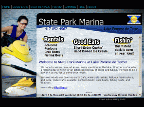 pommestateparkmarina.com: State Park Marina - Lake Pomme de Terre
