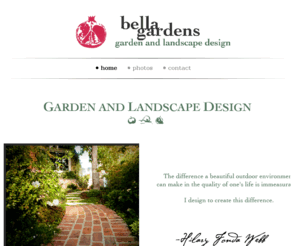 bellagardensdesign.com: Bella Gardens Design -
Bella Gardens Design - A Los Angeles Garden Design Firm