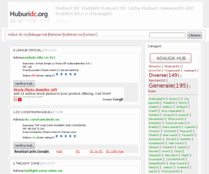 huburidc.org: Huburi Romanesti DC++ - DC++ Hub List - Lista huburidc.org
 Adrese Hublist  
