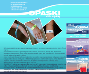 opaska.eu: Opaski na rękę zabezpieczające wstęp na festiwal i imprezy masowe - BOTT
Opaska na rękę, Bilety wstępu, opaski, bilet, bransoletka