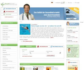 arztscout.com: ArztScout.com -  - Das deutsche Gesundheitsportal und Ärzteverzeichnis.
Fachärzte suchen, finden und kostenlos anrufen, mehr verständliche Informationen rund um die Gesundheit, Krankheiten, Wellness und Medizin.