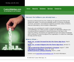 customwebapp.com: Custom Web Apps, Inc.
