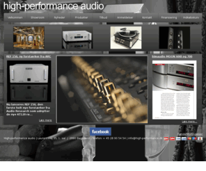 high-performance.dk: Velkommen til High-performance.dk
Højttalere, forstærkere, Gulvhøjttalere, Standerhøjttalere, Væghøjttalere, Centerhøjttalere, Subwoofere, Integrerede forstærkere, Effektforstærkere, Forforstærkere, Phonoforstærkere, Multikanalforstærkere, Surroundprocessorer