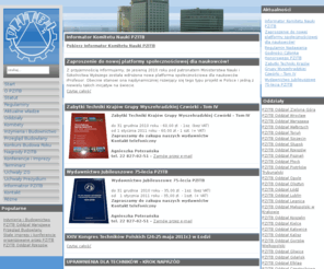 zgpzitb.org.pl: Polski Związek Inżynierów i Techników Budownictwa Zarząd Głowny - Start
Zarząd Główny Polskiego Związku Inżynierów i Techników Budownictwa, Konkurs Budowa Roku, Inżynieria i Budownictwo, Przegląd Budowlany.