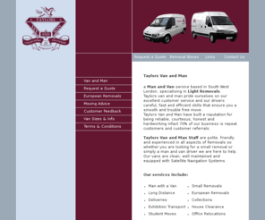 govanandman.co.uk: Go Van and Man Service - A Man with a Van at affordable rates for Removals throughout the UK and Europe
Taylors Van and Man, a man and van service from Taylors Van and Man, for deliveries, collections and light removals at affordable rates.