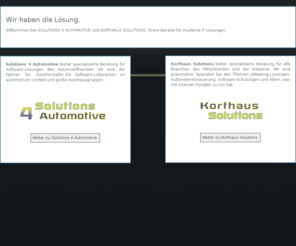 korthaus-automotive.com: Solutions 4 Automotive
Automotive Beratung