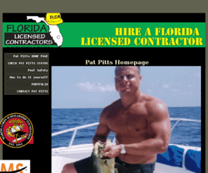 patpitts.com: PAT PITTS
Pat Pitts talks about pool construction, swim safety, and fishing offshore.