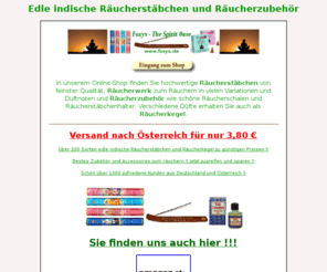 darshan-raeucherstaebchen.de: Onlineshop für edle indische Räucherstäbchen und Räucherkegel!
Grosser Onlineshop für indische Räucherstäbchen und Räucherkegel von HEM und Darshan. Über 200 verschiedene Düfte !!!